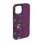 Witches On Halloween iPhone Case - Rubber Lined - iPhone 15 (Personalized)