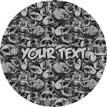 Skulls Multipurpose Round Labels - 2" (Personalized)