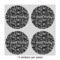 Skulls 4" Multipurpose Round Labels - Sheet