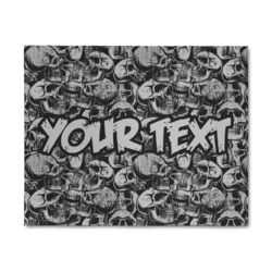 Skulls 8' x 10' Indoor Area Rug (Personalized)