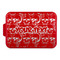 Skulls Aluminum Baking Pan - Red Lid - FRONT