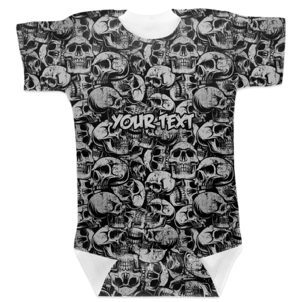 Custom Skulls Baby Bodysuit 6-12 (Personalized)