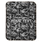 Skulls Baby Sherpa Blanket - Flat