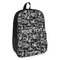 Skulls Backpack - angled view