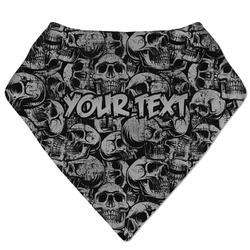 Skulls Bandana Bib (Personalized)