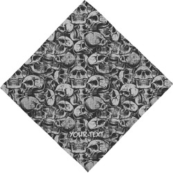 Skulls Dog Bandana Scarf w/ Name or Text