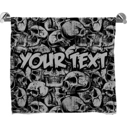 Skulls Bath Towel (Personalized)