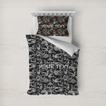 Skulls Duvet Cover Set - Twin (Personalized)