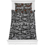 Skulls Comforter Set - Twin (Personalized)