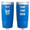 Skulls Blue Polar Camel Tumbler - 20oz - Double Sided - Approval