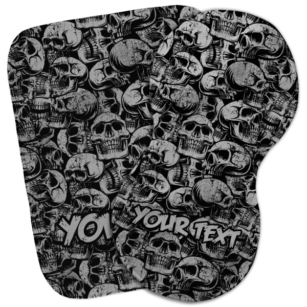 Custom Skulls Burp Cloth (Personalized)