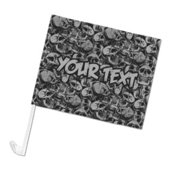 Skulls Car Flag (Personalized)