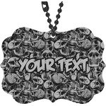 Skulls Rear View Mirror Decor (Personalized)