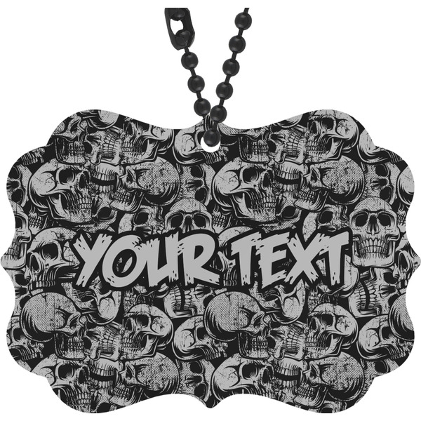 Custom Skulls Rear View Mirror Decor (Personalized)