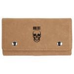 Skulls Cards & Dice Set - Light Brown (Personalized)