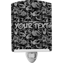 Skulls Ceramic Night Light (Personalized)