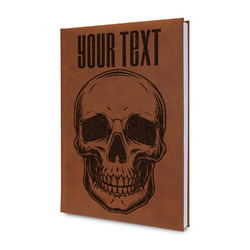 Skulls Leatherette Journal - Double Sided (Personalized)