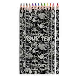 Skulls Colored Pencils (Personalized)
