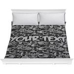 Skulls Comforter - King (Personalized)