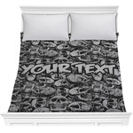 Skulls Comforter - Full / Queen (Personalized)