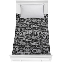 Skulls Comforter - Twin (Personalized)