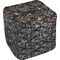 Skulls Cube Pouf Ottoman (Bottom)