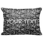 Skulls Decorative Baby Pillowcase - 16"x12" (Personalized)