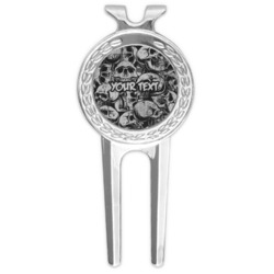 Skulls Golf Divot Tool & Ball Marker (Personalized)