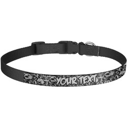 Skulls Dog Collar - Large (Personalized)