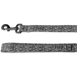 Skulls Dog Leash - 6 ft (Personalized)