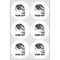 Skulls Drink Topper - XLarge - Set of 6