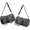 Skulls Duffle bag large front and back sides