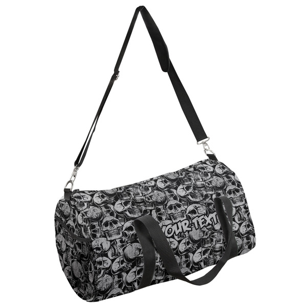 Custom Skulls Duffel Bag - Small (Personalized)