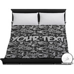 Skulls Duvet Cover - King (Personalized)