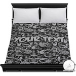 Skulls Duvet Cover - Full / Queen (Personalized)