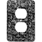 Skulls Electric Outlet Plate