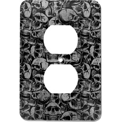 Skulls Electric Outlet Plate