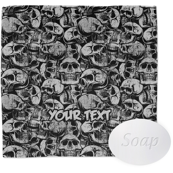 Custom Skulls Washcloth (Personalized)