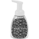 Skulls Foam Soap Bottle - White (Personalized)