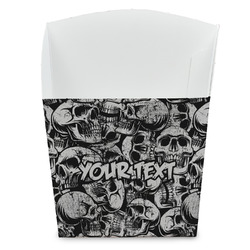 Skulls French Fry Favor Boxes (Personalized)