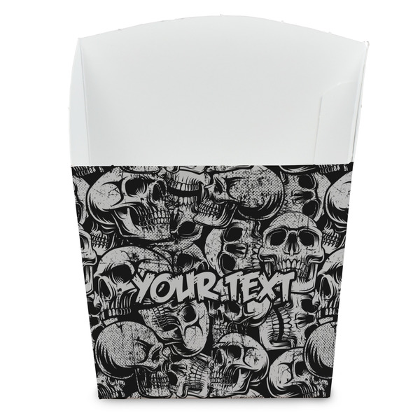 Custom Skulls French Fry Favor Boxes (Personalized)