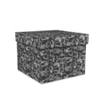 Skulls Gift Box with Lid - Canvas Wrapped - Medium (Personalized)