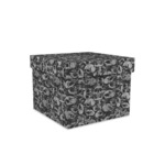 Skulls Gift Box with Lid - Canvas Wrapped - Small (Personalized)