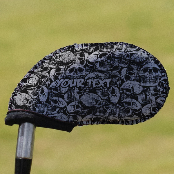 Custom Skulls Golf Club Iron Cover - Single (Personalized)