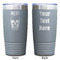 Skulls Gray Polar Camel Tumbler - 20oz - Double Sided - Approval