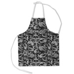 Skulls Kid's Apron - Small (Personalized)