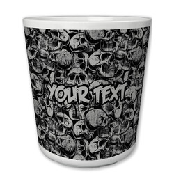 Skulls Plastic Tumbler 6oz (Personalized)