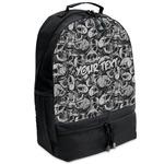 Skulls Backpacks - Black (Personalized)