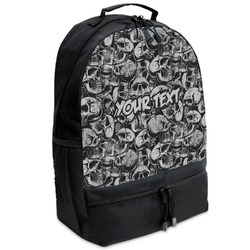 Skulls Backpacks - Black (Personalized)