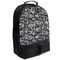 Skulls Large Backpack - Black - Angled View